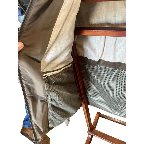 Vintage Cole Haan Country Lightweight Jacket Suede Trim 1990s Size Small - Picture 12 of 14